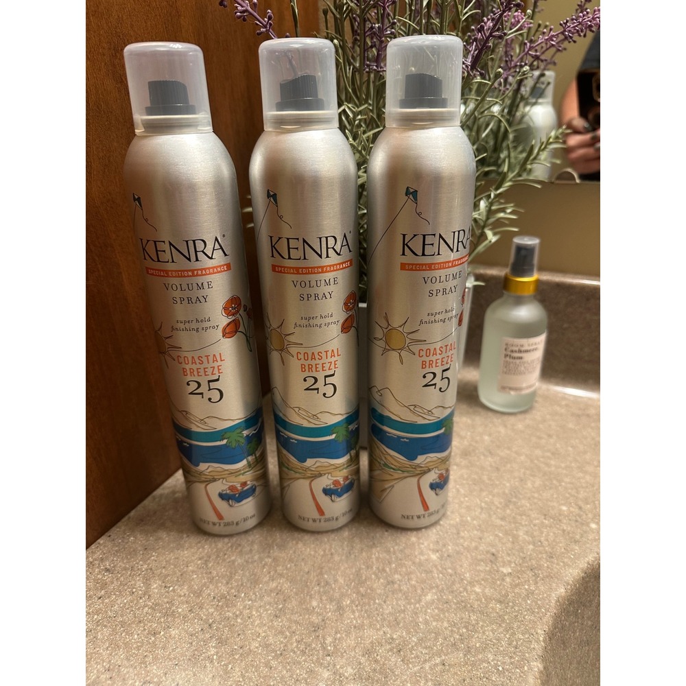Kenra Volume Spray 25 Coastal Breeze Special Edition Super Hold Hair Spray 10oz
